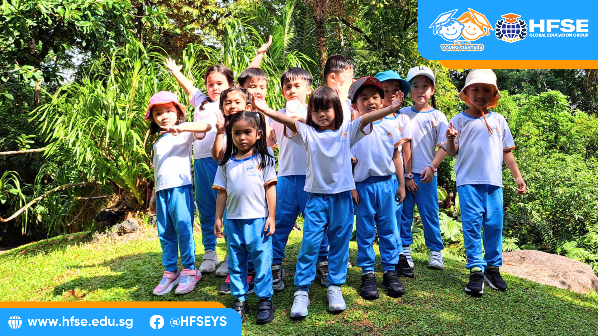 Outdoor Learning at Botanic Gardens | HFSE YoungStarters