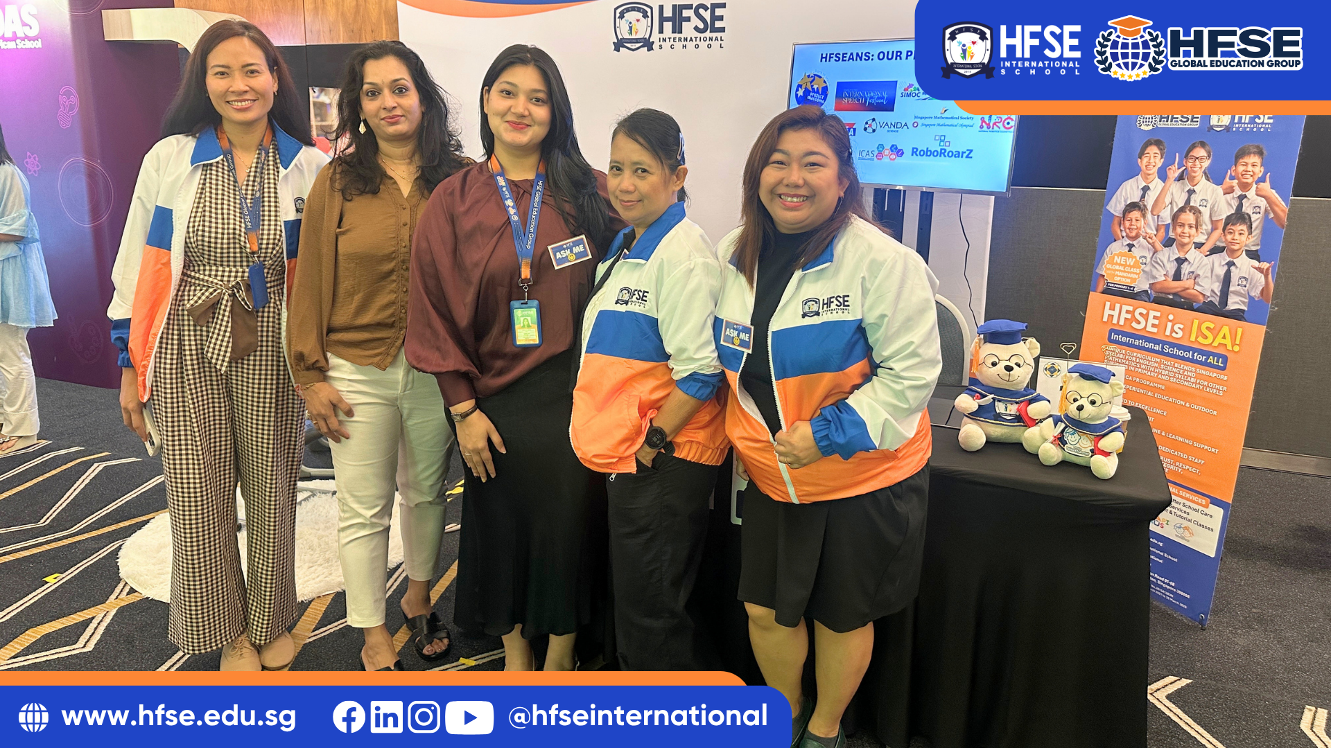 HFSE at HoneyKids Asia Fair Connecting with Families
